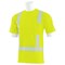 Erb Safety T-Shirt, Birdseye Mesh, Short Slv, Class 2, 9006SEG, Hi-Viz Lime, MD 62211